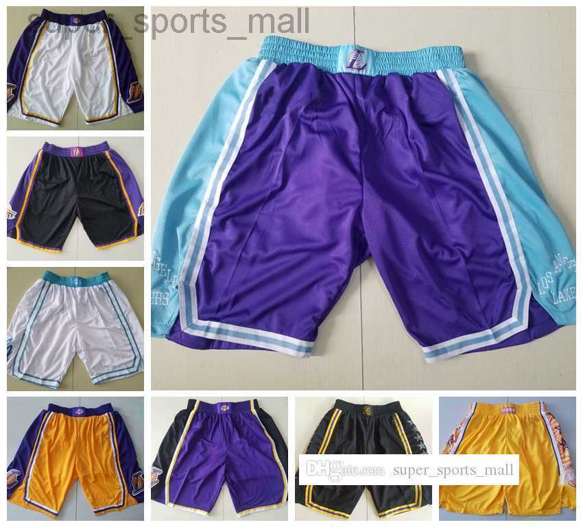 

Los Angeles''Lakers''Men 2023 City Swingman Pants Edition Basketball Shorts Performance Black Short