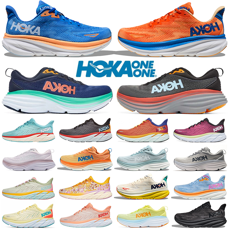 

hoka clifton 8 9 running shoes hokas one one bondi 8 womens mens outdoor sneakers free people women sports shoe