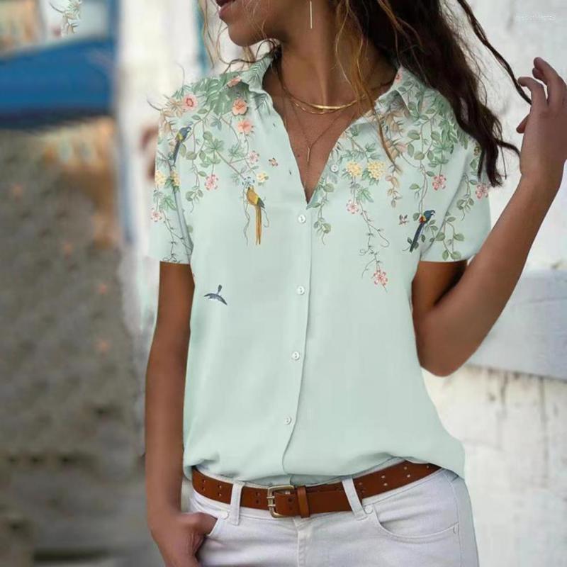 

Women's Blouses Fashion Women Shirt Casual Long-sleeved Spring And Autumn, Blue