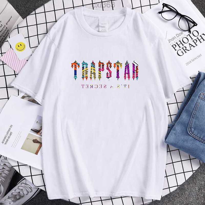 

tee Men Women Designer Summer Short Sleeve Trapstar T-shirts Male Fashion Dunks Low casual t shirt Foam Runners Tops Tee ClothesTP1G, Blue