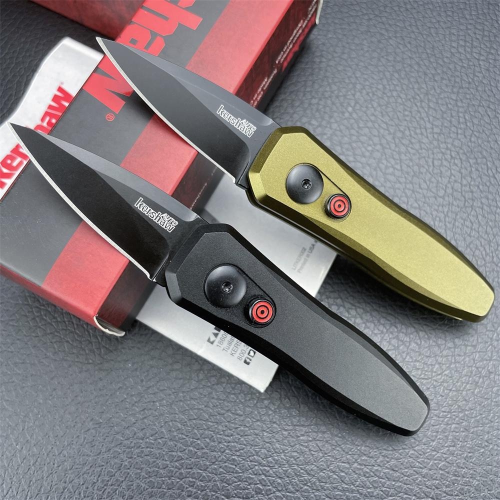 

New Kershaw 7500 Launch 4 AUTO Folding Knife 1.8" Working Finish CPM-154 Drop Point Blade Black and Yellow Anodized Aluminum Alloy Handles 1660 7200 7250 7800 7350 7550