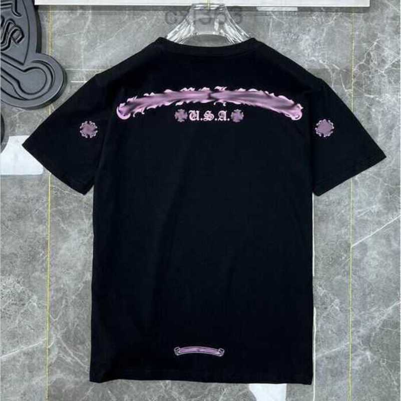 

Classics Mens t Shirts Heart High Quality Brand Crew Neck Chromes Short Sleeves Tees Ch T-shirts Sweater Casual Horseshoe Sanskrit Designers TeesUPZD