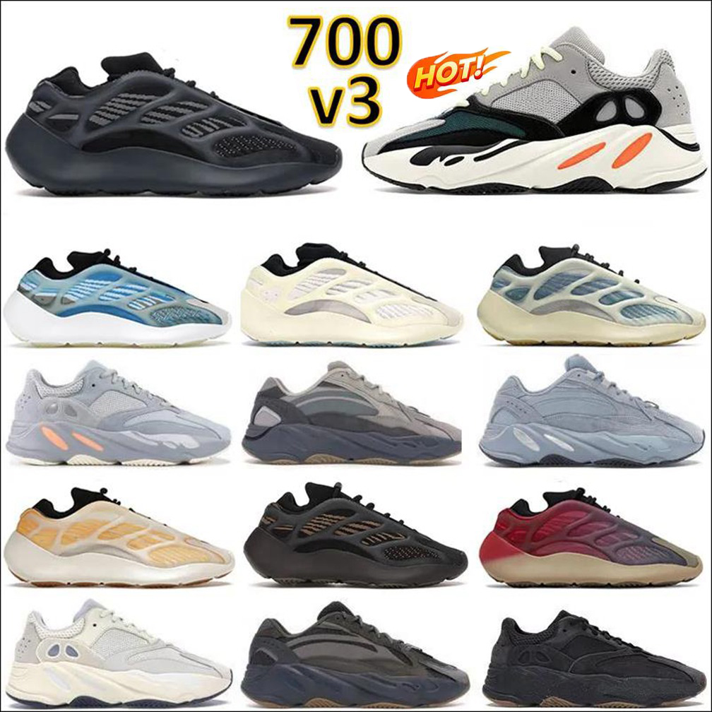 

2023 Wave 700 Casual ShOes 700s v1 v2 Hi Res Red Blue Static Cream Sea Bright Hospital Blue Vanta Solid Grey Inertia Utility Black Analog Geode Designer Trainers Runner, 700#29