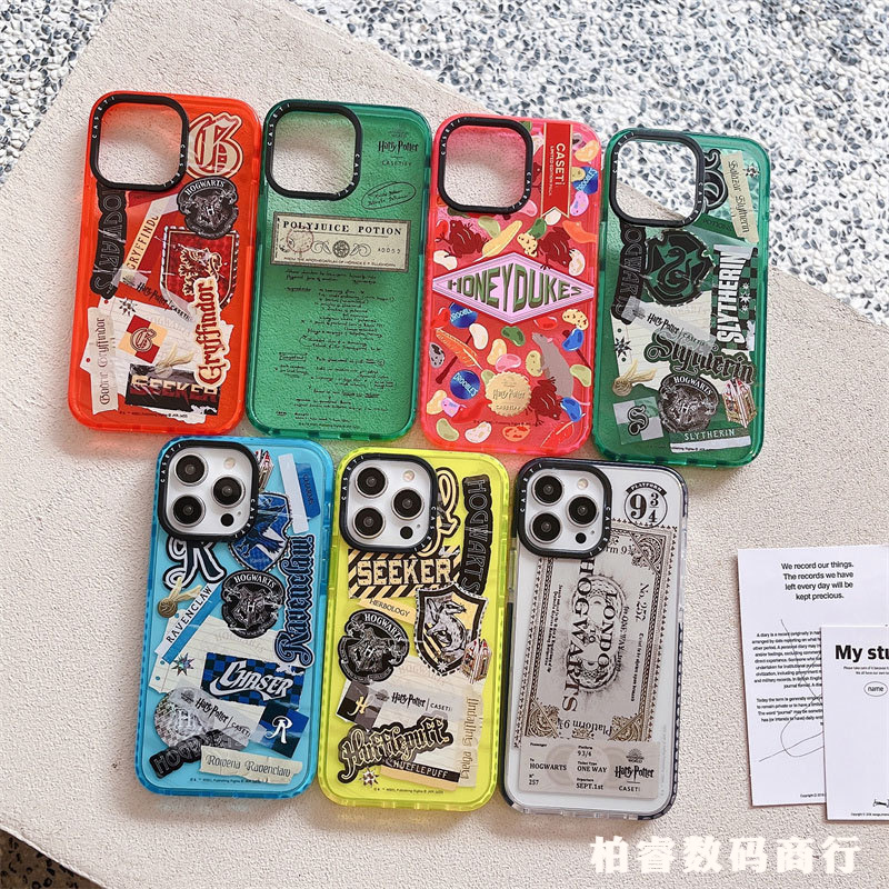 

Cartoon Magic Harry Potter iPhone 14Pro Suitable for Apple 13Pro Max Phone Case 12 Anti Drop XR Soft
