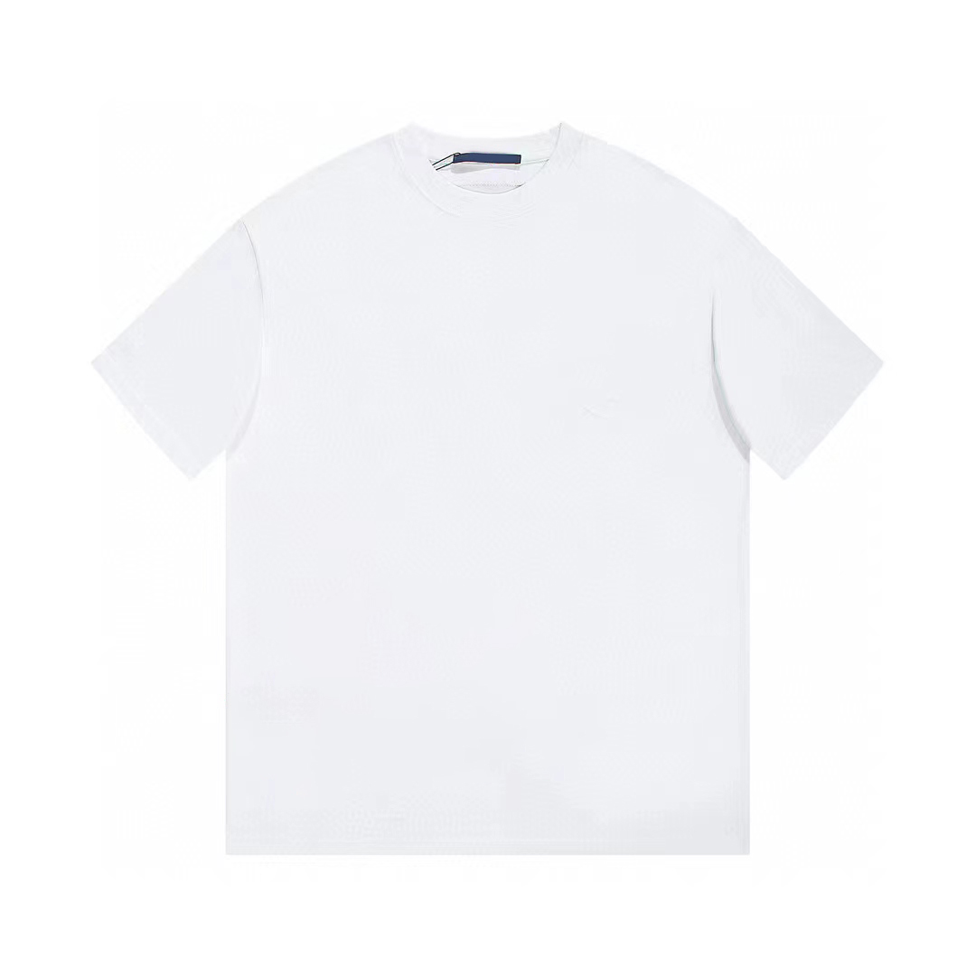 

xinxinbuy Men designer Tee t shirt 23ss Towel fabric jacquard letter short sleeve cotton women Black White blue red XS-2XL