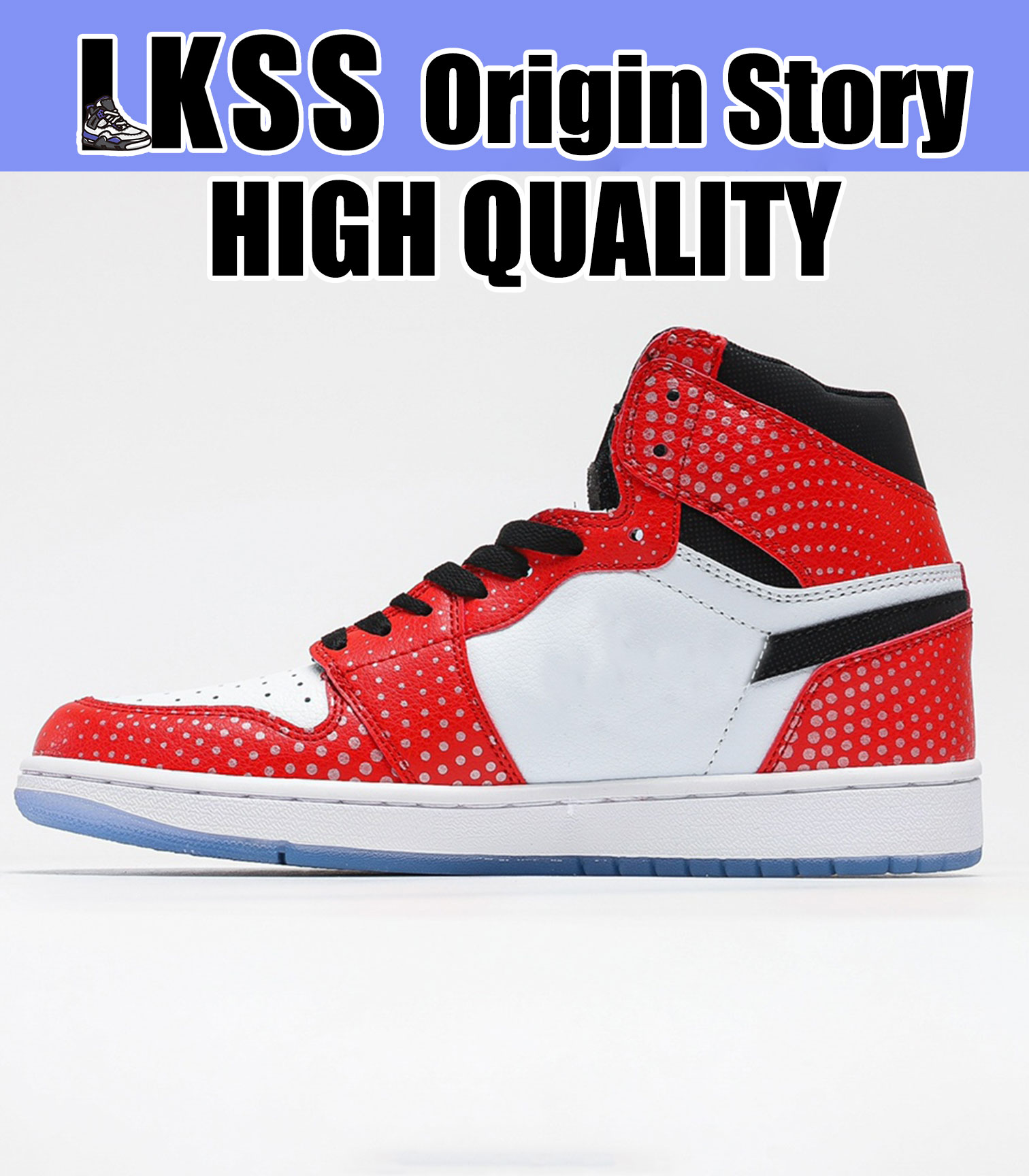 

LKSS Origin Story Jumpman 1 1s Shoes OG Mens Basketball Sneaker Sports Sneakers for Men Women, As pic