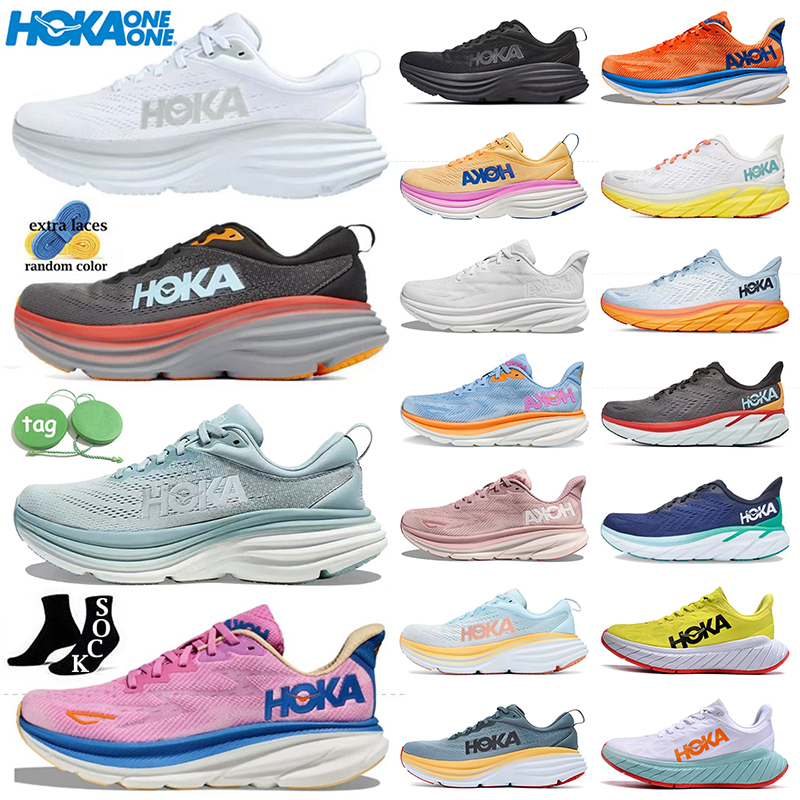 

Hoka Bondi 8 designer casual shoes hokas one ONE clifton 8 9 Carbon X 2 For Men Womens Ultralight Midsole Platform Shoe Accepted Shock absorption Trainers Outdoor 36-45, B6