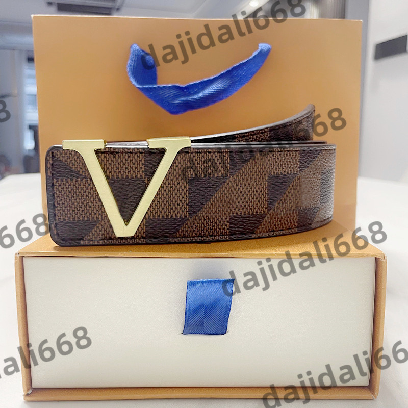 

With box Belt Men Designers Belts Classic fashion Genuine Leather ladies Printed belt man casual letter smooth buckle womens leather belt width 3.8cm Jeans Strap belt