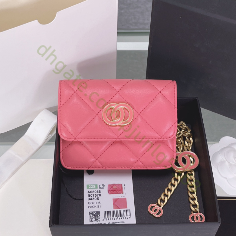 

Designer Bags Women classics Handbags genuine leather purses luxury designer fashion Cross body bags Chain shoulder totes hobo wallet Original box, Purple