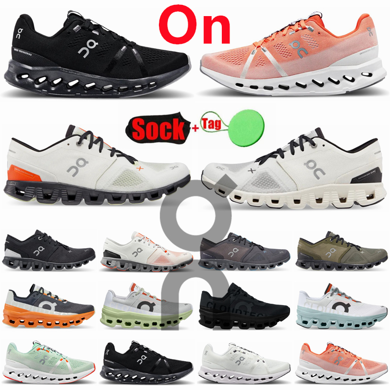 

On Running Shoes Cloud X 3 Cloudmonster Cloudsurfer Road Trail Runway Mens Trainers Oncloud Creek White Black Training Sneakers clouds x3 36-45, 17-cloud x3