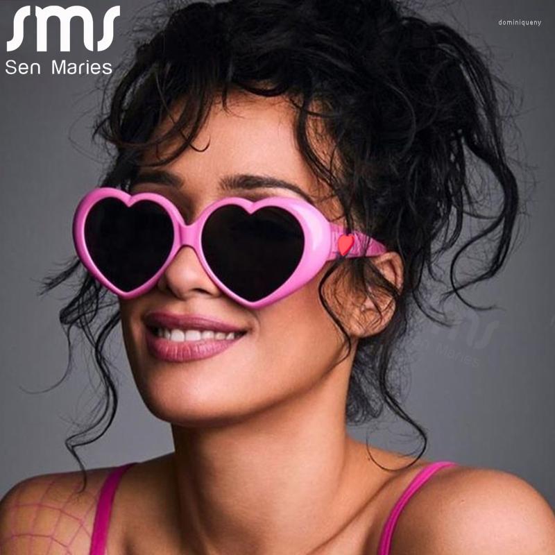 

Sunglasses Fashion Heart Shaped Women Men Oversized Gradient Lens Sun Glasses Female UV400 Shades Eyewear Eyeglasses Oculos