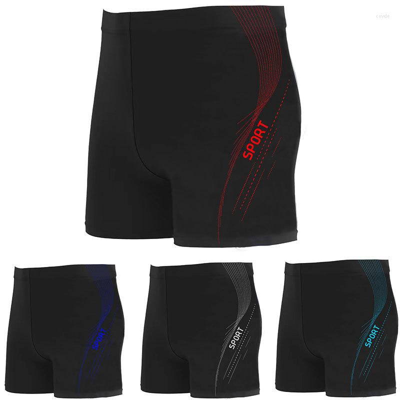 

Men's Swimwear Fat Swimming Trunks Beach Quick-drying Men's Spring Pants Loose Large Size Men, Blue