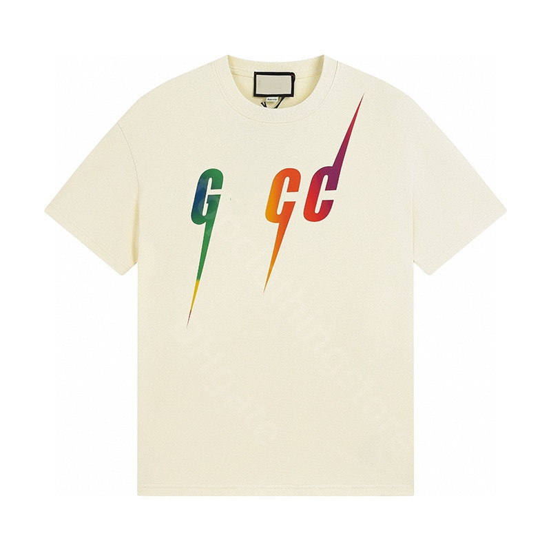 

GGity Men's t-shirts designer shirt Fashion Letters Tee Cotton Summer loose sleeve trend short S-XXL