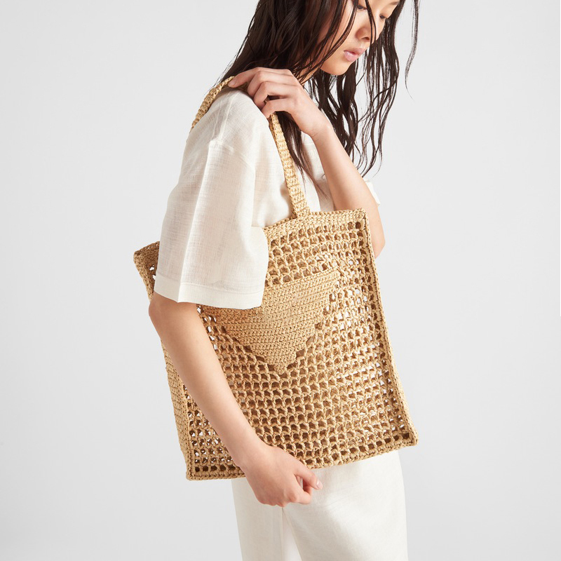 

beach bag raffia tote bags high quality luxurys handbags women luxury crossbody purses designer bag woman handbag summer straw shopping shoulder totes dhgate bags, Yellow beach bags