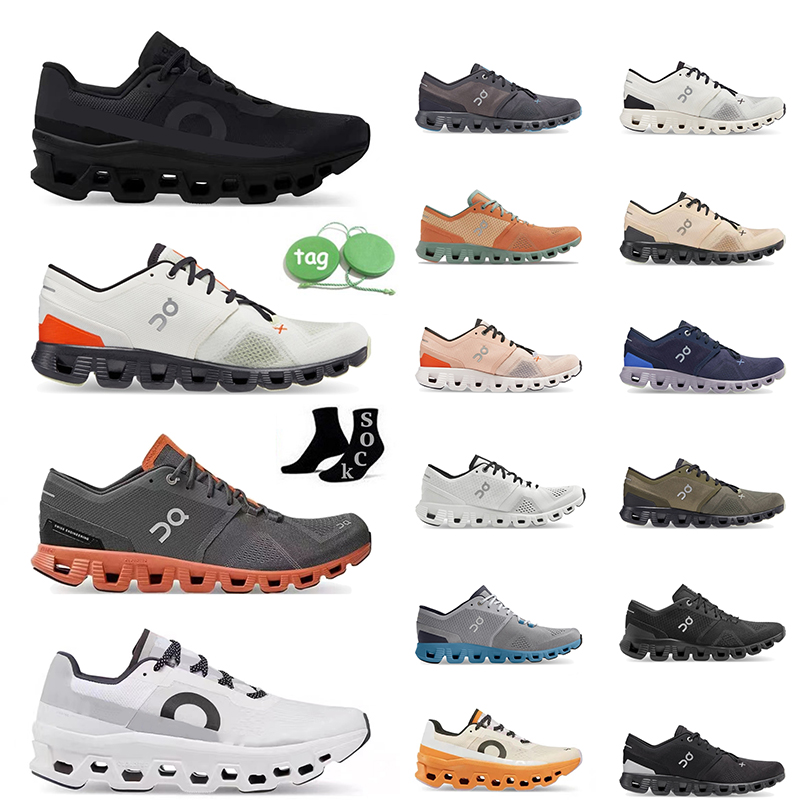 

Designer On Cloud Nova Shoes Clouds X 3 black white rose sand orange Aloe ivory frame ash Fashion oncloud cloudnova women men Lightweight Runner sneakers, 15