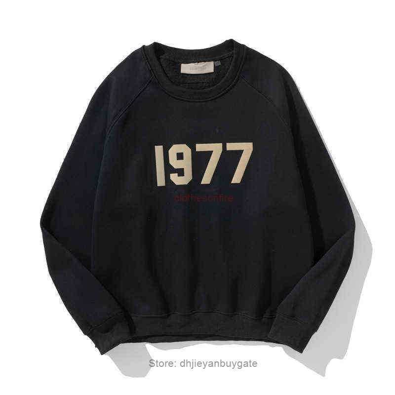 

FOG Ess Round Neck Sweater Men And Women Lovers 1977 American Spring Winter Fashion Trend Luxury Brand Hoodie Designer Classic High Street Casual Activewear, Shipping fee