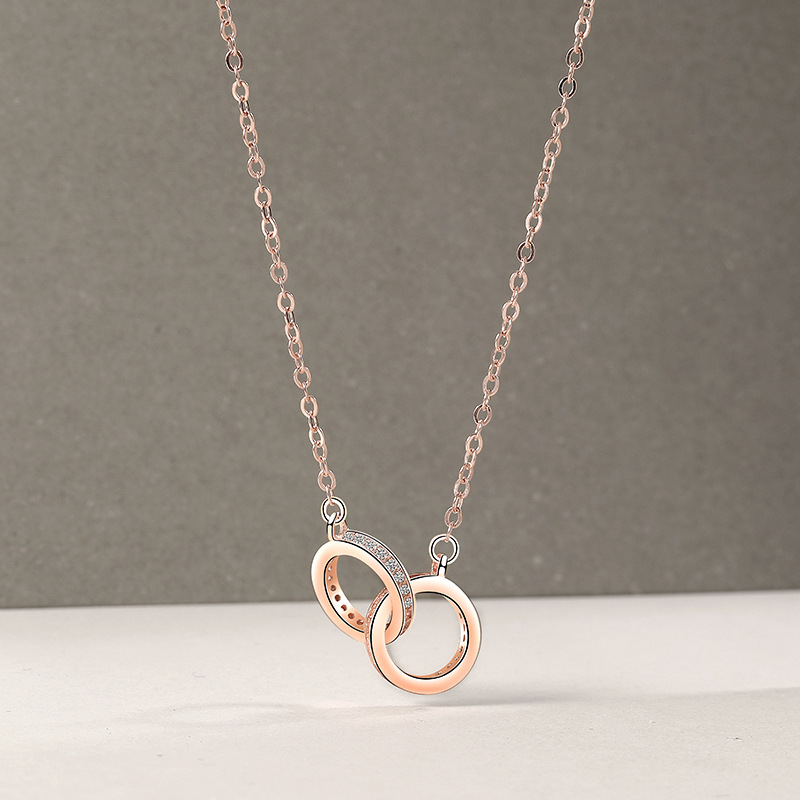 

silver chain tennis designer accessories gold necklace jewlery diamond necklace Women's exclusive Bracelet set Popular fashion brand exquisite gift