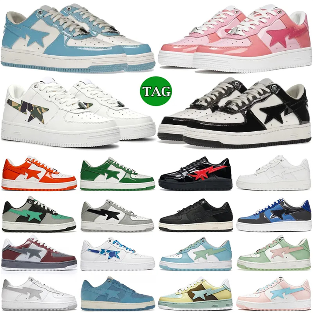 

designer shoes for men women sneakers low top Black Blue Orange Camo Green Pink Nostalgic Burgundy Grey mens fashion Casual shoes comfortable breathable, Color#19
