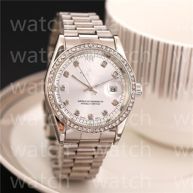 

2023 Brand Rolexs Famous Top Watches Mens Womens Watch Steel Band Wrist Men Sports Women S25