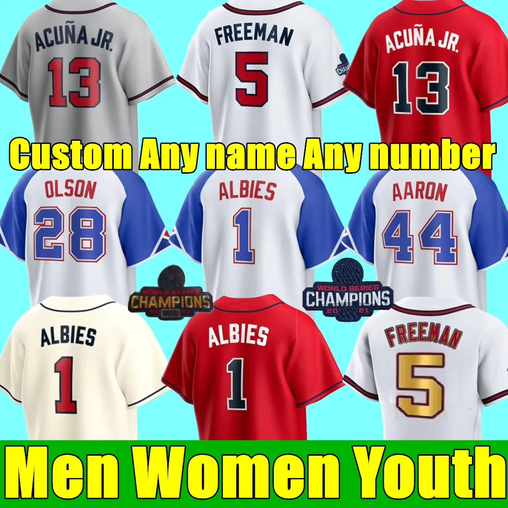 

2023 S-4XL City Connect Jersey Ronald Acuna Jr. MATT OlSON ATlANTA JORGE SOlER DEiON SANDERS AUSTIN RIlEY BRAVE OZZIE ALBIES JONES Men Women Youth Baseball Jerseys, As shown in illustration15