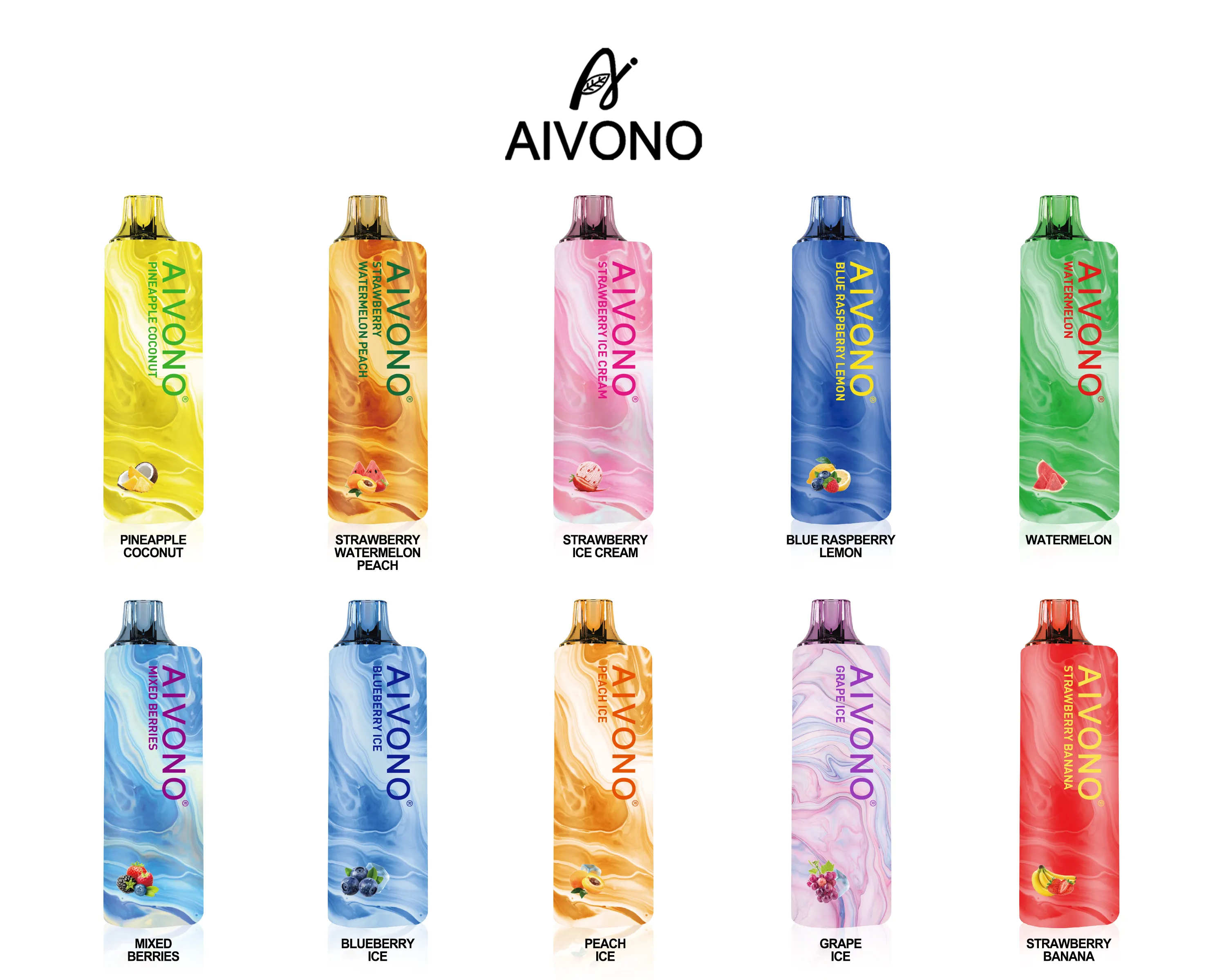

NEW AIVONO AIM GUN 7000puffs 500mah Battery Disposable Device 12ml Refilled Pods Vaporizer Portable Vapor Device e Cig Kits