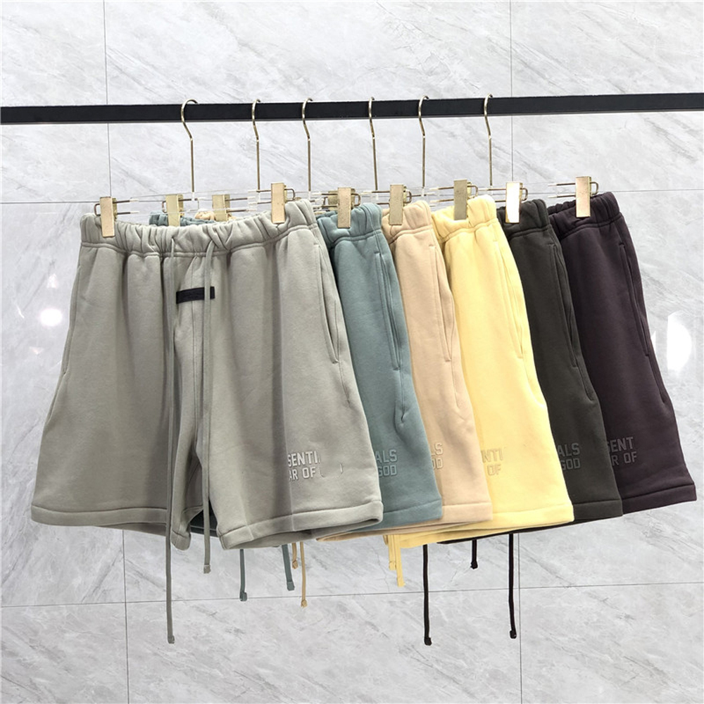 

Men's Shorts Mens Womens Designer Essentail Shorts Clothing Apparel Essen Unisex Cotton Sports Fashion Short Street Style Tide Knee Length Essent