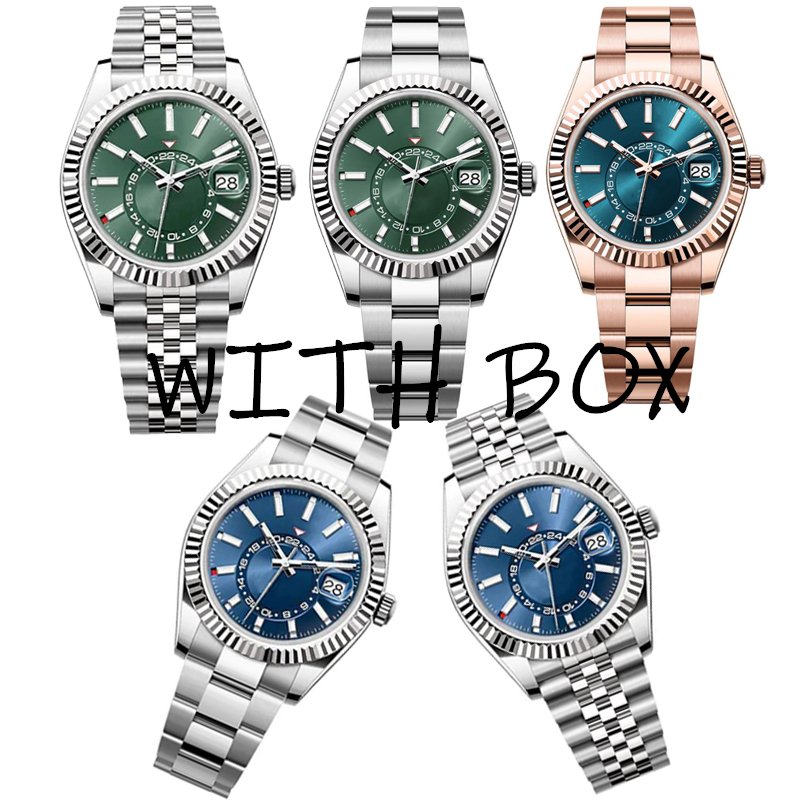 

Mens watch designer luxury watches 42mm mechanical automatic movement sliding stainless steel rubber strap automatic luminous waterproof Orologio. RELOJ HOMBRE, Color1