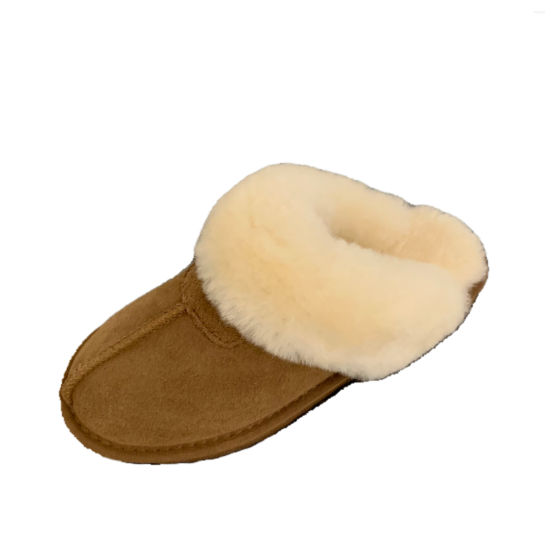 

Party Favor YY Winter Thickened Fluffy Cotton Shoes Outer Wear Warm Qiansongyi Half Slippers