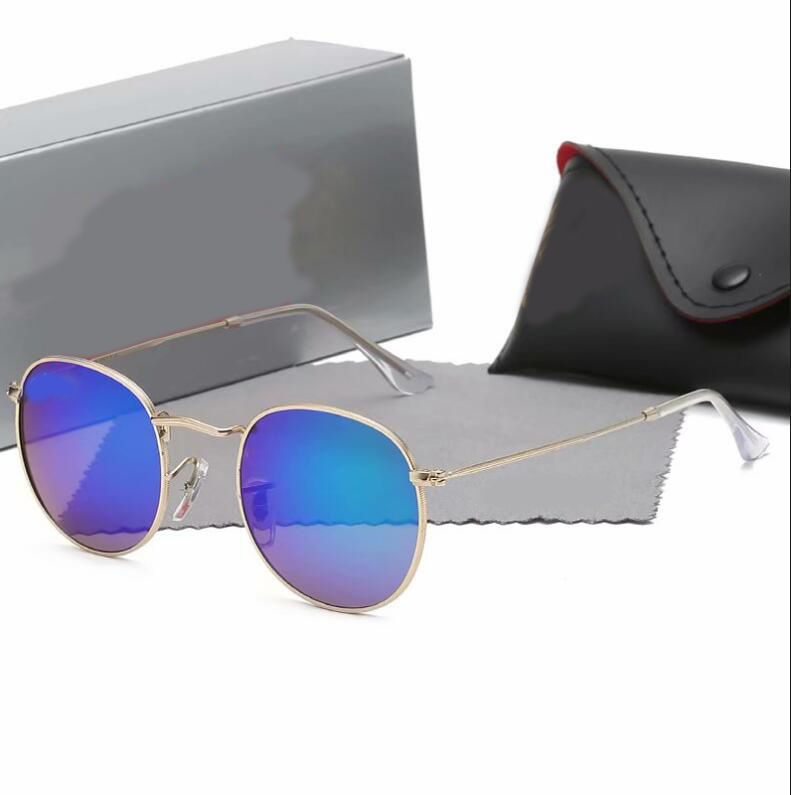 

3447 Ray Sunglasses Vintage Pilot Brand bans bens Band UV400 Protection Man Women wayfarer sun glasses with Original box
