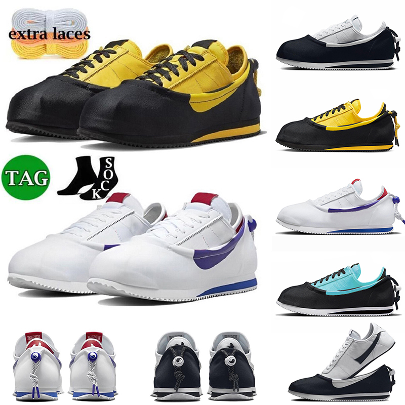 

Clot x Cortez Men Women Running Shoes Designer Famous Yin Yang Symbol Bruce Lee Varsity Maize Clotez Black White Forrest Gump Game Royal Trainers Sports Sneakers 36-45, #47 cortez x tiffanies