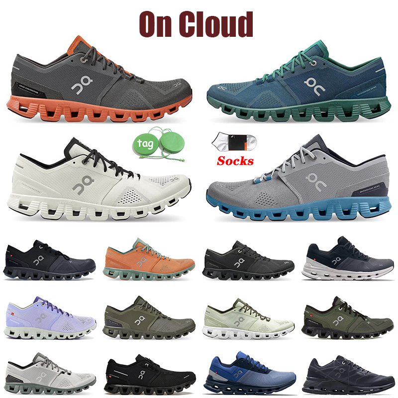

2023 New On Cloud X Running Shoes OG Designer Sneakers Cloudvista White Cyan Triple Black White Cloudnova Form Eclipse Rose Turmeric Frost Vista Sports Trainers 36-45, F36 cloudnova form grey white