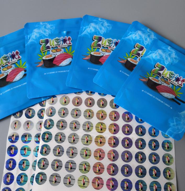

ZUSHI BAGS Mylar Flavor Bag Herb Flower zushi Zipper Bag Dry Tobacco Retail Bag zushi mylar bags 35g Packaging bags4504757