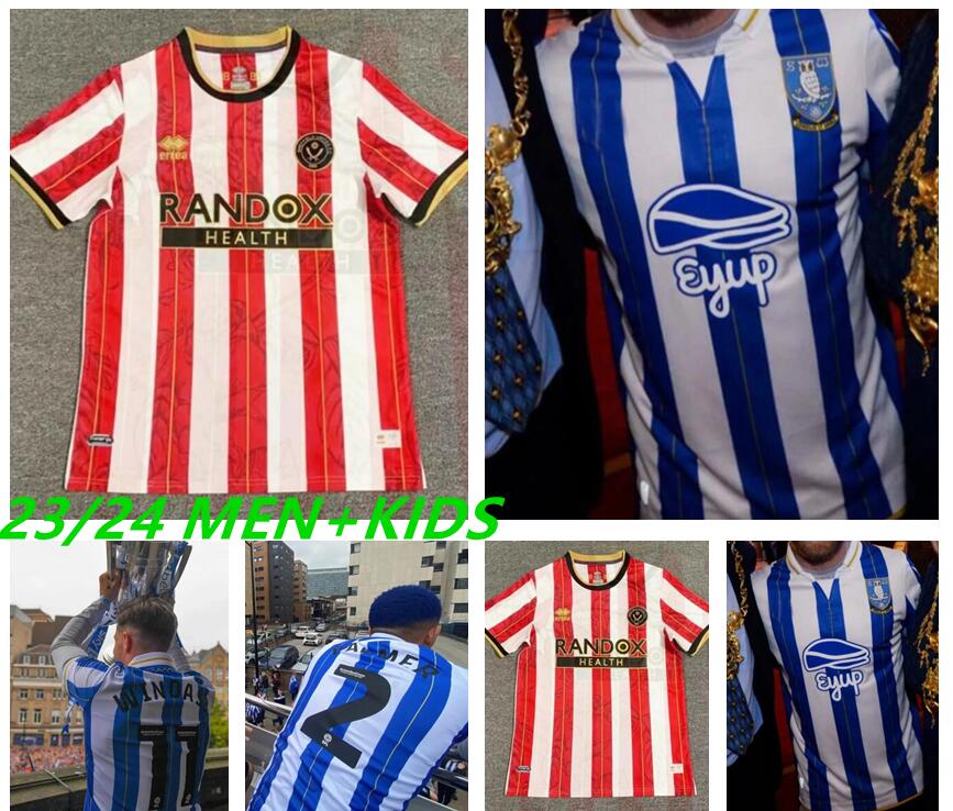 

23 24 Sheffield Wednesday soccer jerseys 2023 20224 palmer Vaulks Callum Paterson Michael Smith Tyreeq Bakinson Mallik Wilks MAN KIDS football shirts top uniforms
