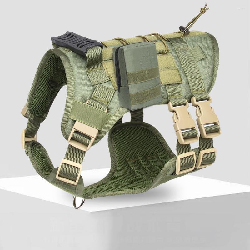 

Dog Collars Tactical Harness Military Pet German Shepherd Doberman K9 Training Vest And Leash Set For All Breeds Dogs