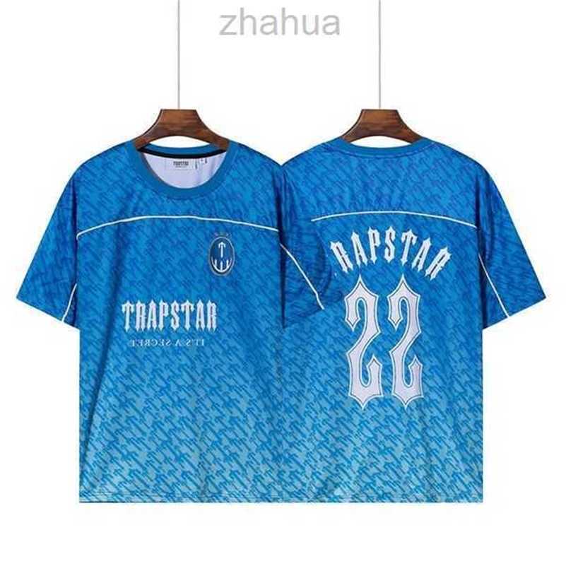 

Mens Fashion T Shirt Women Summer Casual Sport T-shirts Trapstar Gradient Graphic Tees Men Street Style T Shirts Stylish Full Print Short Sleeve WF1Q, White