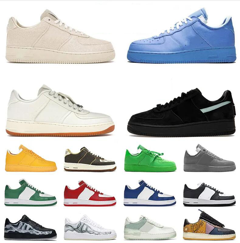 

2023 hot Tiffany airforces classic 1 Low Running shoes Blue Black Multi Color men women trainers Outdoor Sports designer Sneakers shoe 36-45, C22 36-40 spruce aura