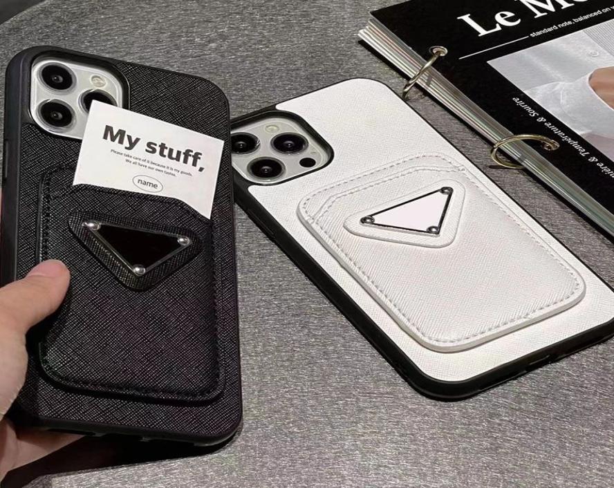 

Fashion Designer Card Wallet Phone Cases for iphone 14 13 12 11 Pro max Case 11PMax X XR XSMax 7P 8P 7 8 with orginal box packing3797171, Black