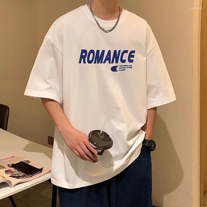 

Women' T Shirts Cotton Short - Sleeved T-shirt Men' Summer Day Loose Alphabet Print American Fit Ins Half, Color 3