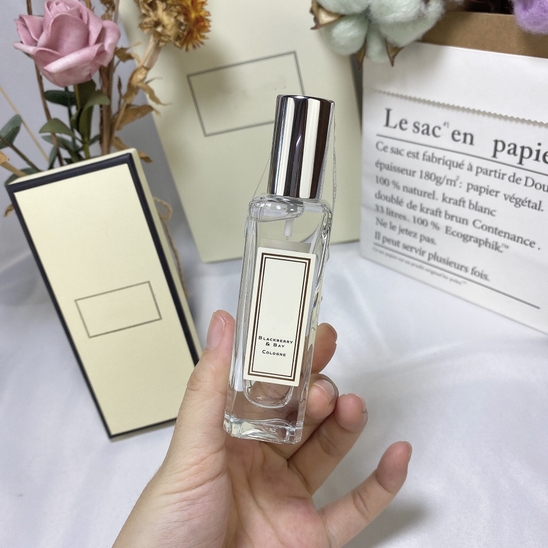 

EPACK 30ml Jo Malone Perfume Wild Bluebell Sea Salt English Pear Lime Blackberry Peony Blush Suede Orange Blossom Cologne Long Lasting Smell London Parfum Fragrance