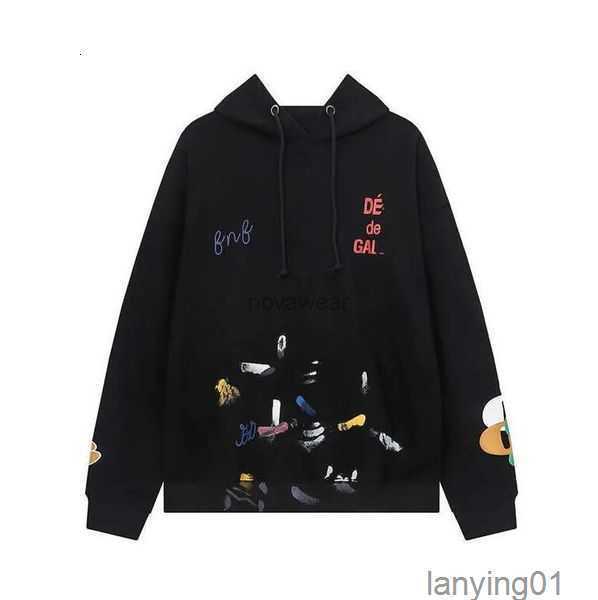 

Men's Hoodies Sweatshirts Designer Sweaters Galleries Streetwear Branded Splash Ink Graffiti Print Women's Autumn Co Winter Loose Hoodetxjx, Shipping fee