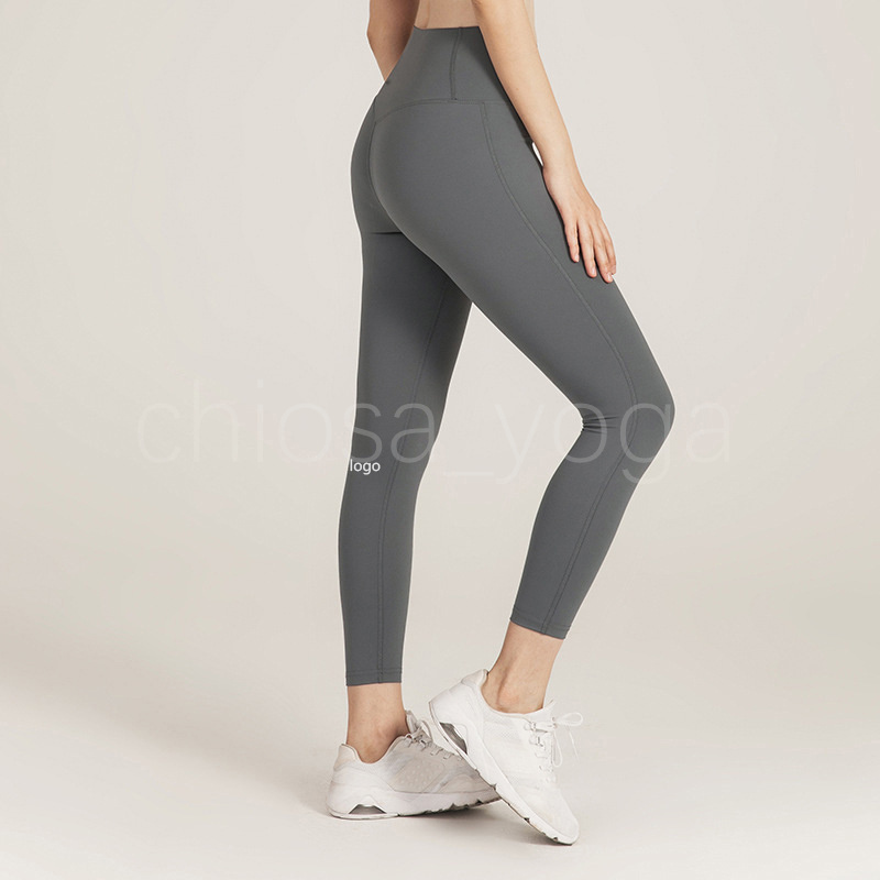 

Aloe Yoga Leggings Women Gym Trackless Nude Feeling High Waist Quick Dry Fitness Yoga Pants Exercise Clothes Leggings For Fitness, #8