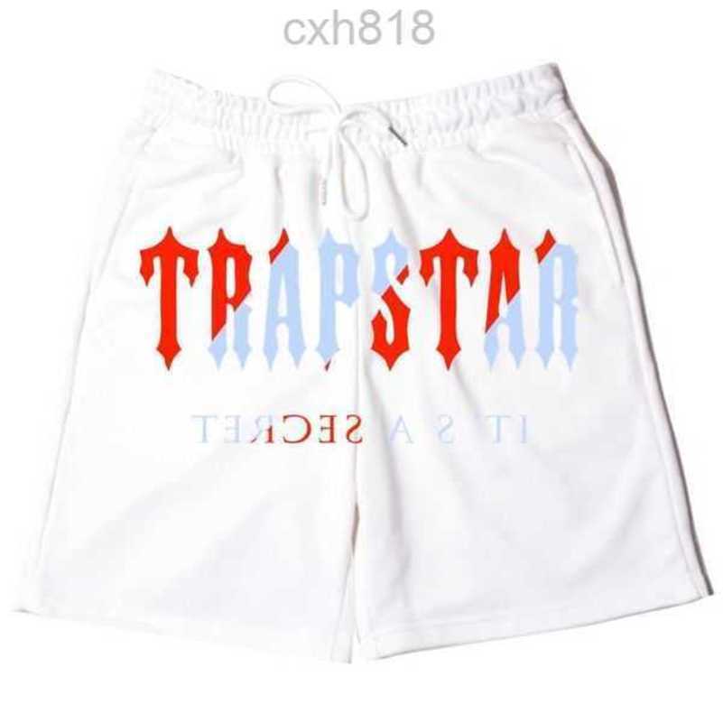 

Men's Shorts Hot Trapstar London Men Casual Shorts Gym Breeches Bermudas Men Boardshorts Homme Classic Brand Clothing Beach Shorts Male 5V5P, Black
