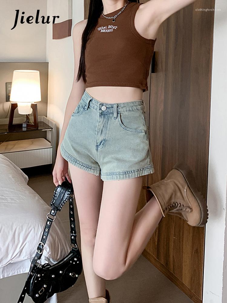

Women' Shorts Summer High Waist Vintage Denim Women Sexy Chicly Casual Slim Woman Street Fashion Basic Female, Picture color