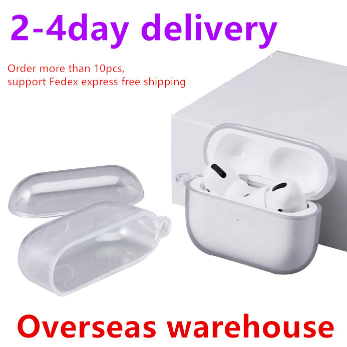 

For Apple Airpods pro 2 airpod 3 Headphone Accessories Solid Silicone Protective Earphone Cover 2nd generation Wireless earplugs Shockproof Case