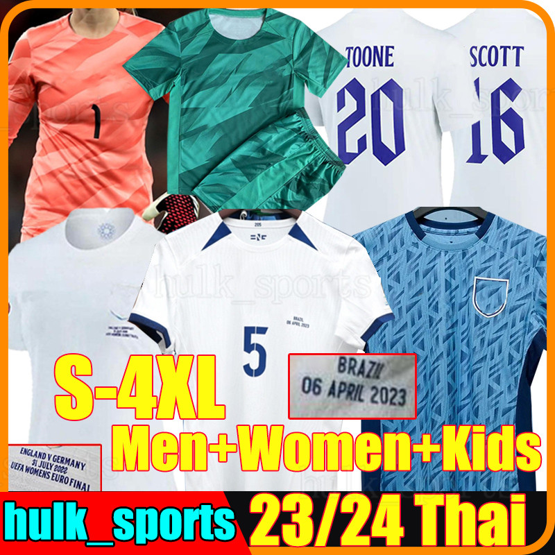 

4XL 2023 TOONE MEAD women soccer jerseys 2022 eNGLanDS FINAL EARPS WHITE 9 DALY SANCHO GREALISH MOUNT FODEN SAKA WES BELLINGHAM 2021 football shirt men kids kit, 23-24 goalkeeper