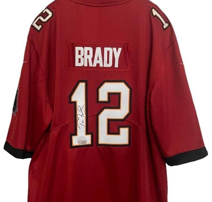 

BRADY Rice Taylor Montana PAYTON Sanders UNITAS MOSS GREENE EMMITT ELWAY MARINO LAMBERT RODGERS FAVRE BREES HANNAH LILLY Signed Autographed auto shirts
