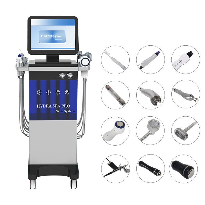 

14 In 1 Hydrafacial Skin Care Diamond Dermabrasion Machine Water Jet Aqua Facial Hydra Dermabrasion Machine SPA Beauty Salon