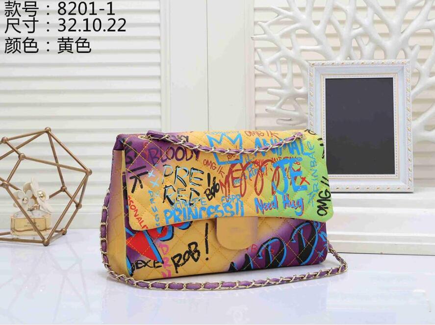 

Classic women chain Handbag designer Bag lady Crossbody Shoulderbag top Leather Large Capacity Individual printing Shopping tote Women Letter Clutch Purses C004