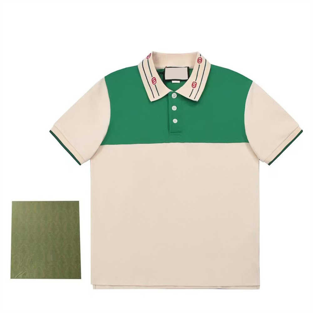 

Mens Polos T Shirts Men Polo Homme Summer Shirt Embroidery T-Shirts High Street Trend Shirts Top Tee S-3XL 14 colors