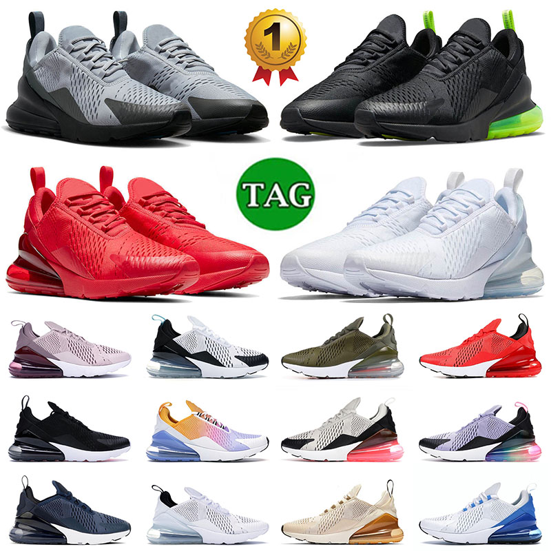 

Designer Sports 270 Running Shoes OG Max 270s University Red Triple White Black Dot Betrue Dusty Cactus Men Women Top Quality Olive Trainers Sneakers, B63 white pink 36-40